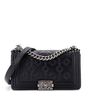 Chanel Arabesque Boy Flap Bag Embossed #266235C34B